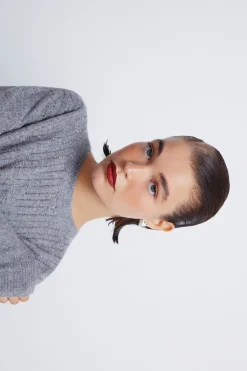 Springfield Jersey cristales fantasía gris Online