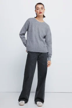 Springfield Jersey cristales fantasía gris Online