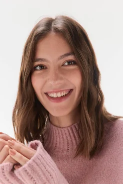 TFP by Tamara Falcó Jersey cropped perkins Rosa Sale