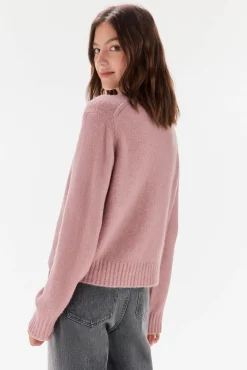 TFP by Tamara Falcó Jersey cropped perkins Rosa Sale