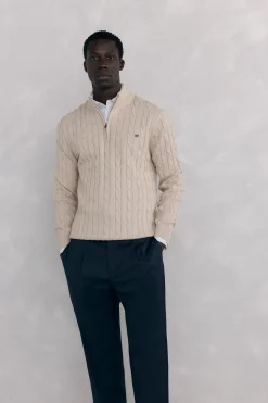 Pedro del Hierro Jersey cuello camionero Beige New