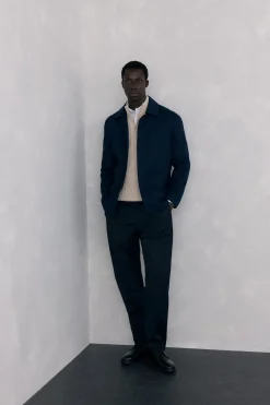 Pedro del Hierro Jersey cuello camionero Beige New