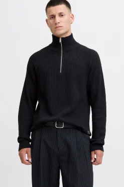 Jack & Jones Jersey cuello cremallera negro Online