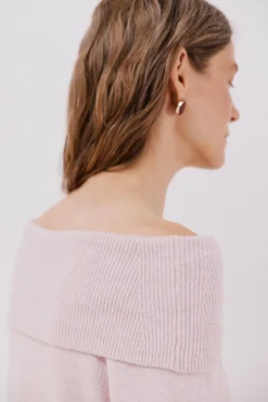 Cortefiel Jersey cuello multiposición Rosa Sale