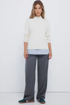 Springfield Jersey cuello perkins combinado azul Best