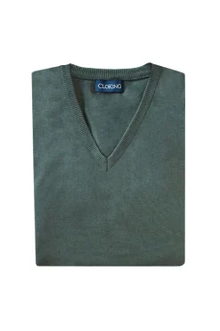 Cloking Jersey Cuello Pico Verde Best