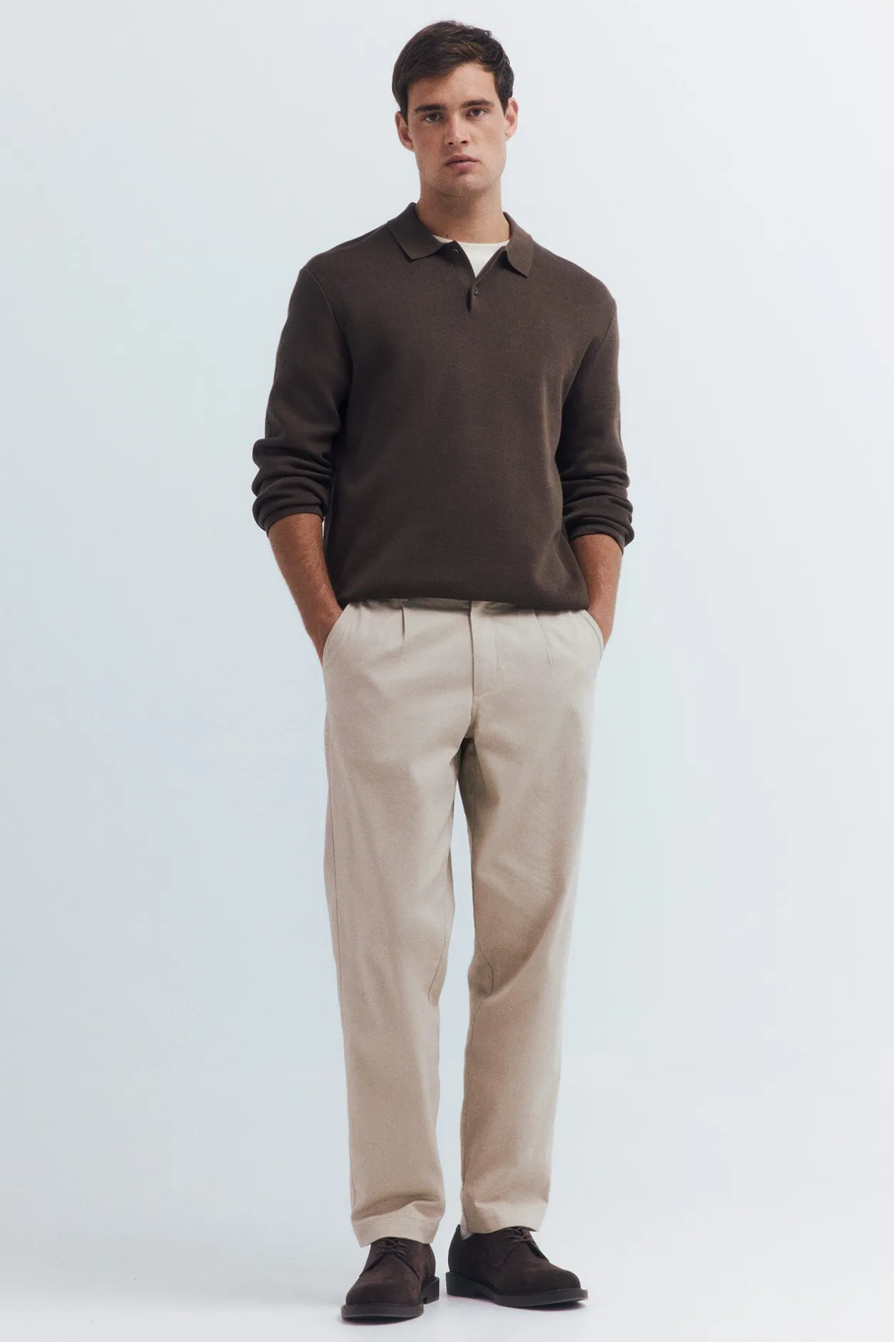 Springfield Jersey cuello polo botones estampado New