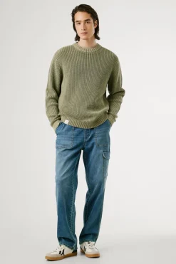 Pepe Jeans Jersey Cuello Redondo Fit Regular estampado Online