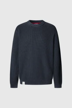 Pepe Jeans Jersey Cuello Redondo Fit Regular azul Clearance