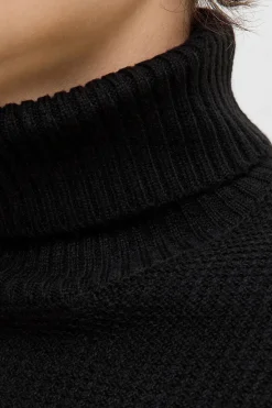 Jack & Jones Jersey cuello vuelto negro Discount