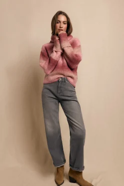 Slowlove Jersey cuello vuelto Fucsia Clearance