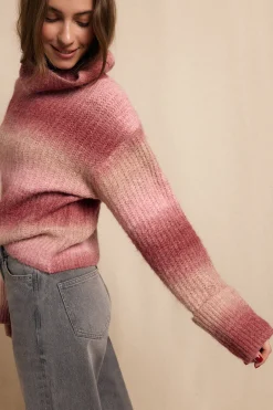 Slowlove Jersey cuello vuelto Fucsia Clearance