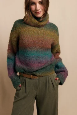 Slowlove Jersey cuello vuelto Multicolor Hot