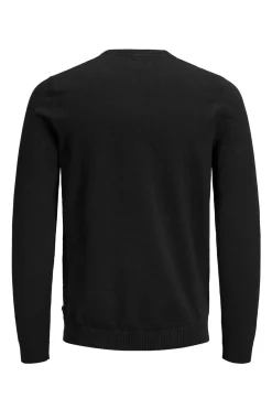 Jack & Jones Jersey de algodón negro Discount