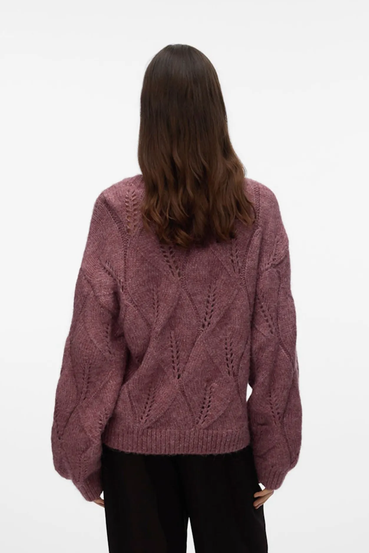 Vero Moda Jersey de manga abullonada Rosa New