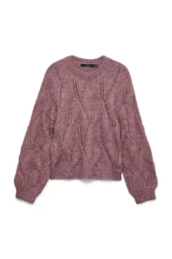 Vero Moda Jersey de manga abullonada Rosa New