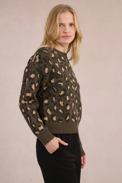 Molly Bracken Jersey de manga larga estampado animal Multicolor Outlet