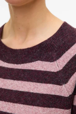 Vero Moda Jersey de mujer básico manga larga Morado Online