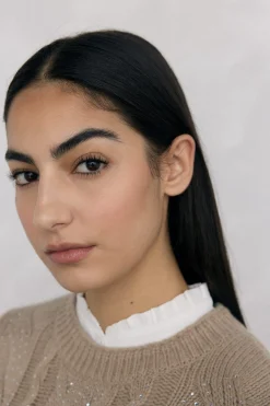 Pedro del Hierro Jersey de ochos tachas brillo Verde Online