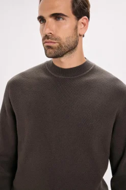 Jack & Jones Jersey de punto Gris oscuro Sale