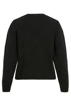 Vila Jersey de punto con tachas Negro Clearance