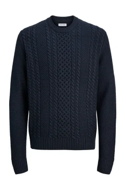 Jack & Jones Jersey de punto estructurado azul New