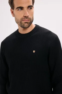 Jack & Jones Jersey de punto estructurado Negro Outlet