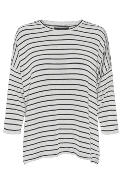 Vero Moda Jersey de punto manga 3/4 Blanco New