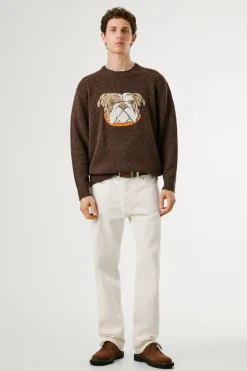 Pepe Jeans Jersey de punto Phelan marr&oacute;n Outlet