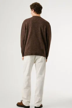 Pepe Jeans Jersey de punto Phelan marr&oacute;n Outlet