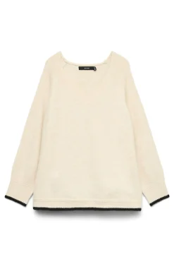 Vero Moda Curve Jersey de punto talla grande Gris Hot