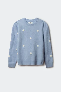 Springfield Kids Jersey de topos niña azul Outlet