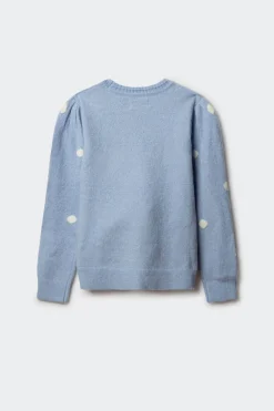 Springfield Kids Jersey de topos niña azul Outlet