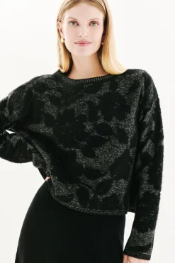 Caroll Jersey detalles Verde oscuro Hot