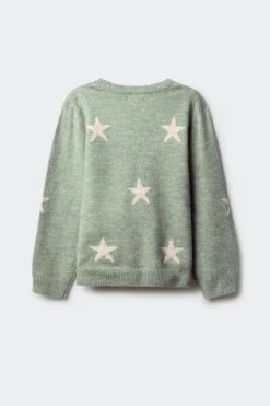 Springfield Kids Jersey estrellas niña verde Online