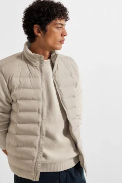 Selected Jersey estructura 100% algodón orgánico. Beige Clearance