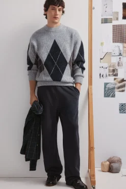 Springfield Jersey fantasía rombos azul Hot