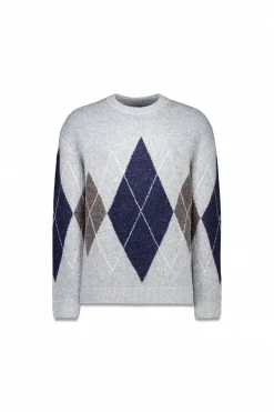 Springfield Jersey fantasía rombos azul Hot