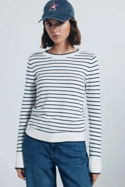 Springfield Jersey fino botones puños nude Online