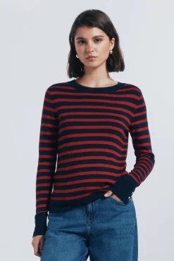 Springfield Jersey fino botones puños rojo