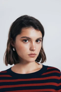 Springfield Jersey fino botones puños rojo