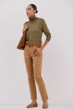 Cortefiel Jersey fino lurex Verde Online