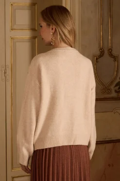 Polín Et Moi Jersey flor Vero Beige Sale