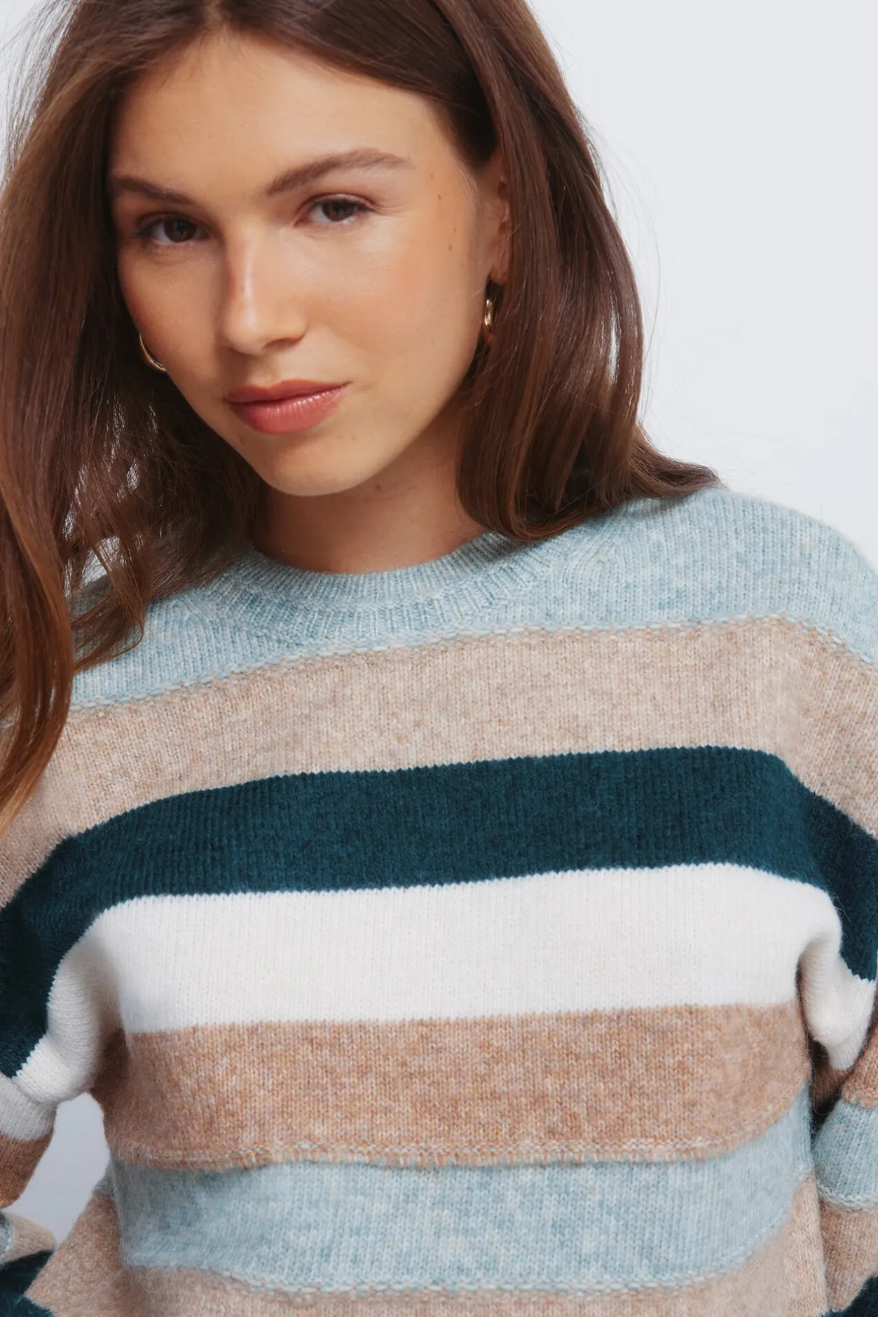 Springfield Jersey franjas relieve multi color verde Clearance