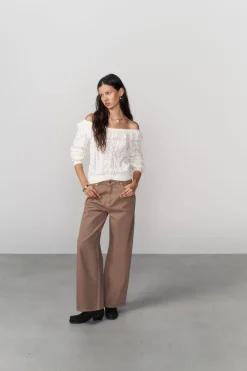 High Spirits Jersey Frillie blanco Clearance