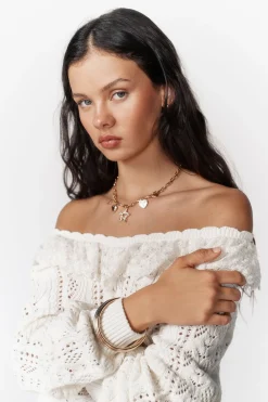 High Spirits Jersey Frillie blanco Clearance