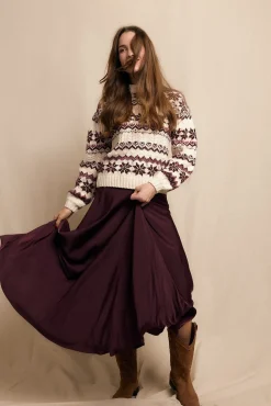 Slowlove Jersey grecas Marfil Sale