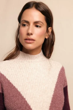 Slowlove Jersey intarsia Beige Online