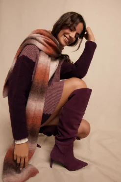 Slowlove Jersey intarsia Beige Online