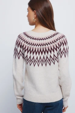 Springfield Jersey jacquard cenefas nude Clearance